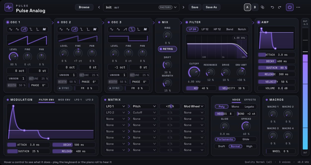 Pulse Analog